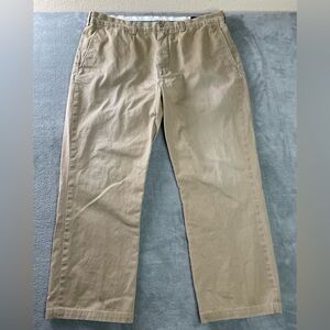 Ralph Lauren Mens Cotton Twill Chino Khaki Beige Polo Pony Slacks Pants 38x26